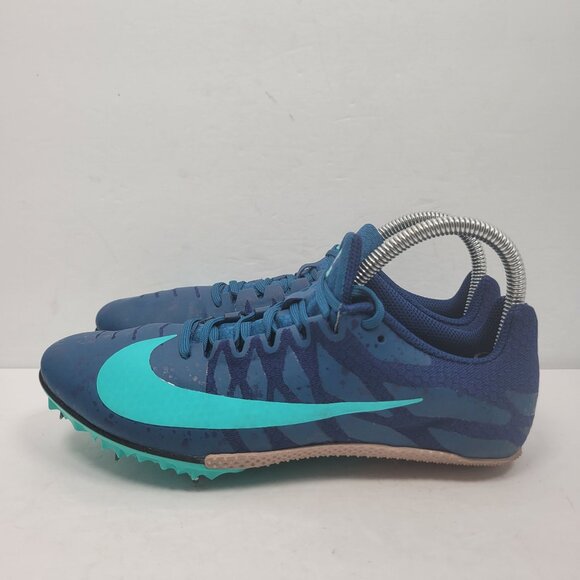 Nike Zoom Rival S Men's Blue Track Sprint Spikes Cleats 907564-402 US Size 6.5 - Picture 2 of 8
